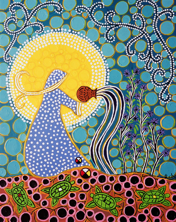 Water Spirit Woman - Artwork Reproduction