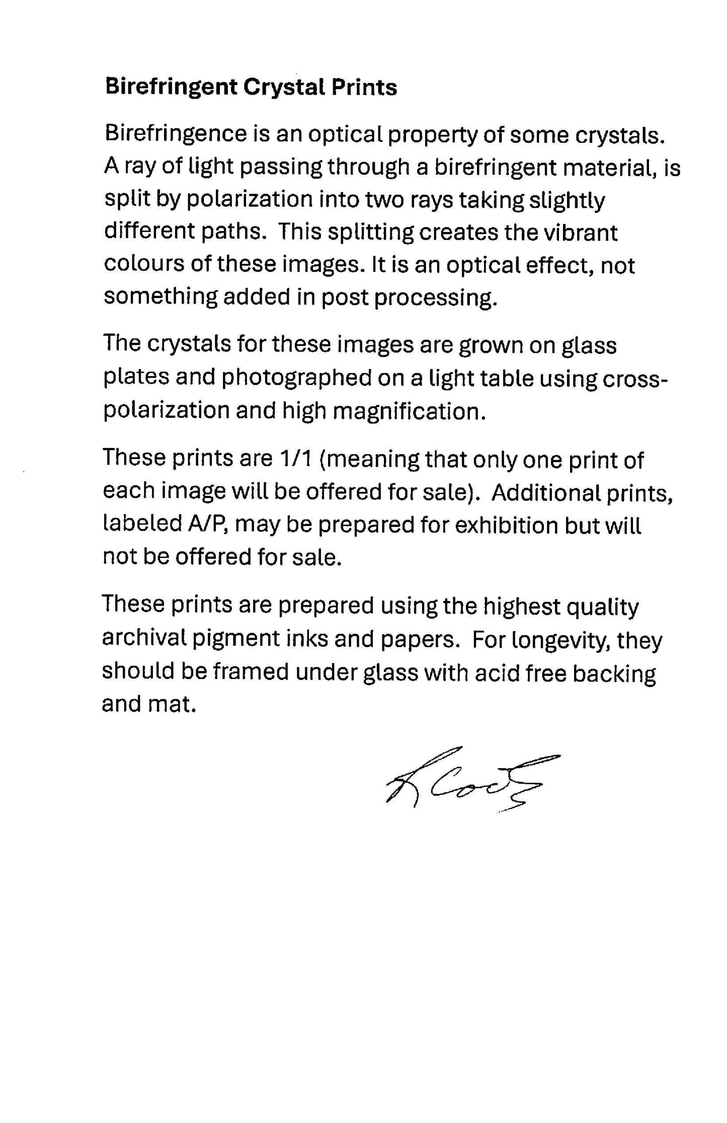 Portal - Unmatted photograph