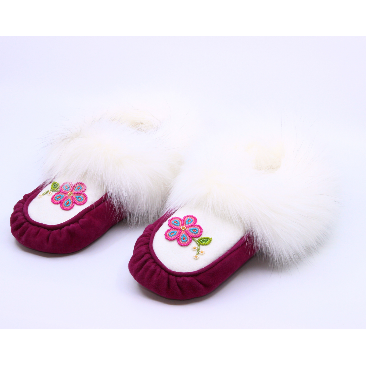 Fuchsia Moccasins