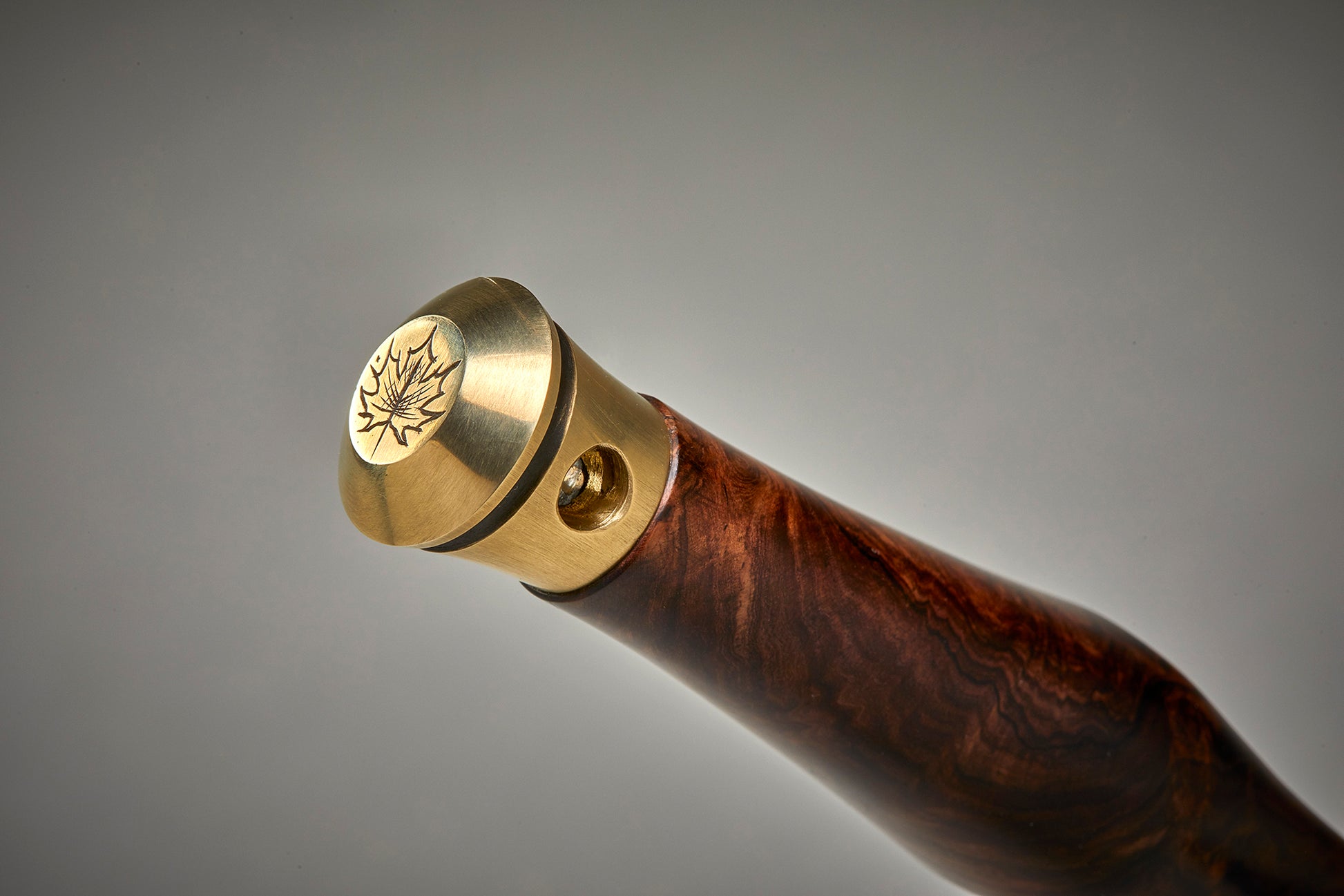 forged knife, hilt detail