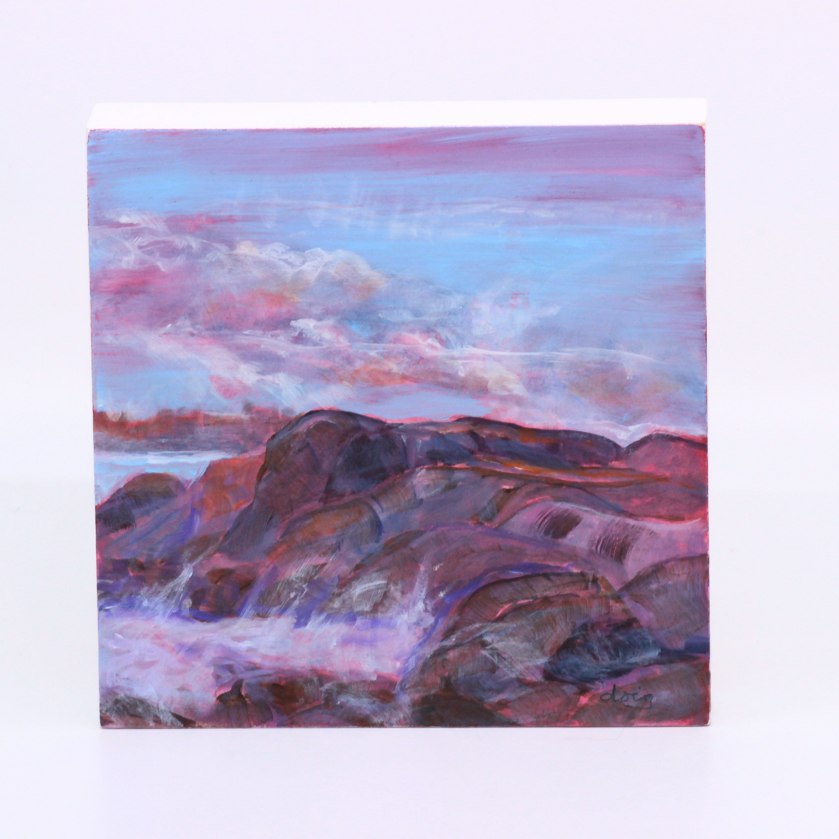 Uplands Park - Acrylic painting