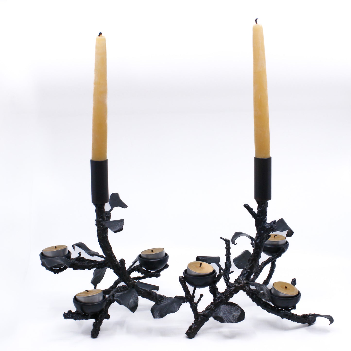Capture the Light - Sculptural Candlestick Set