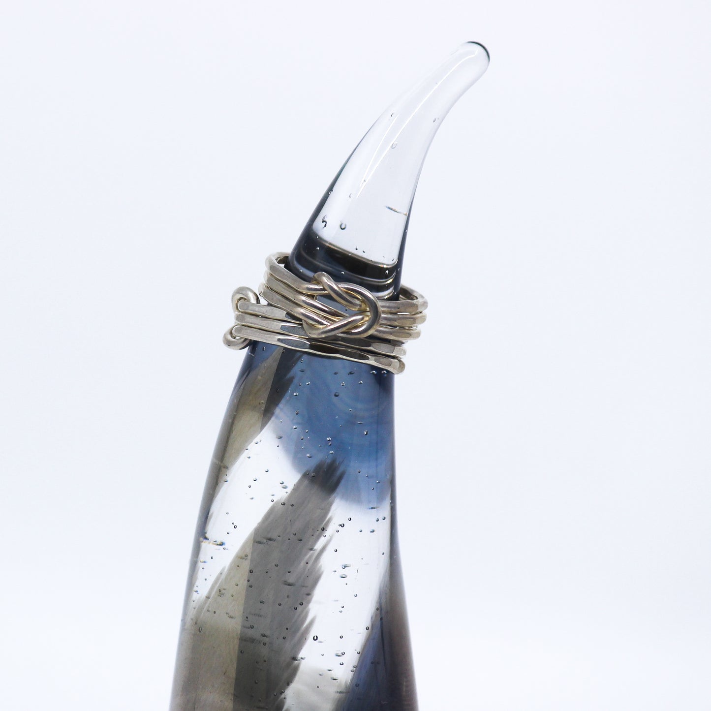 Ring holder with rings