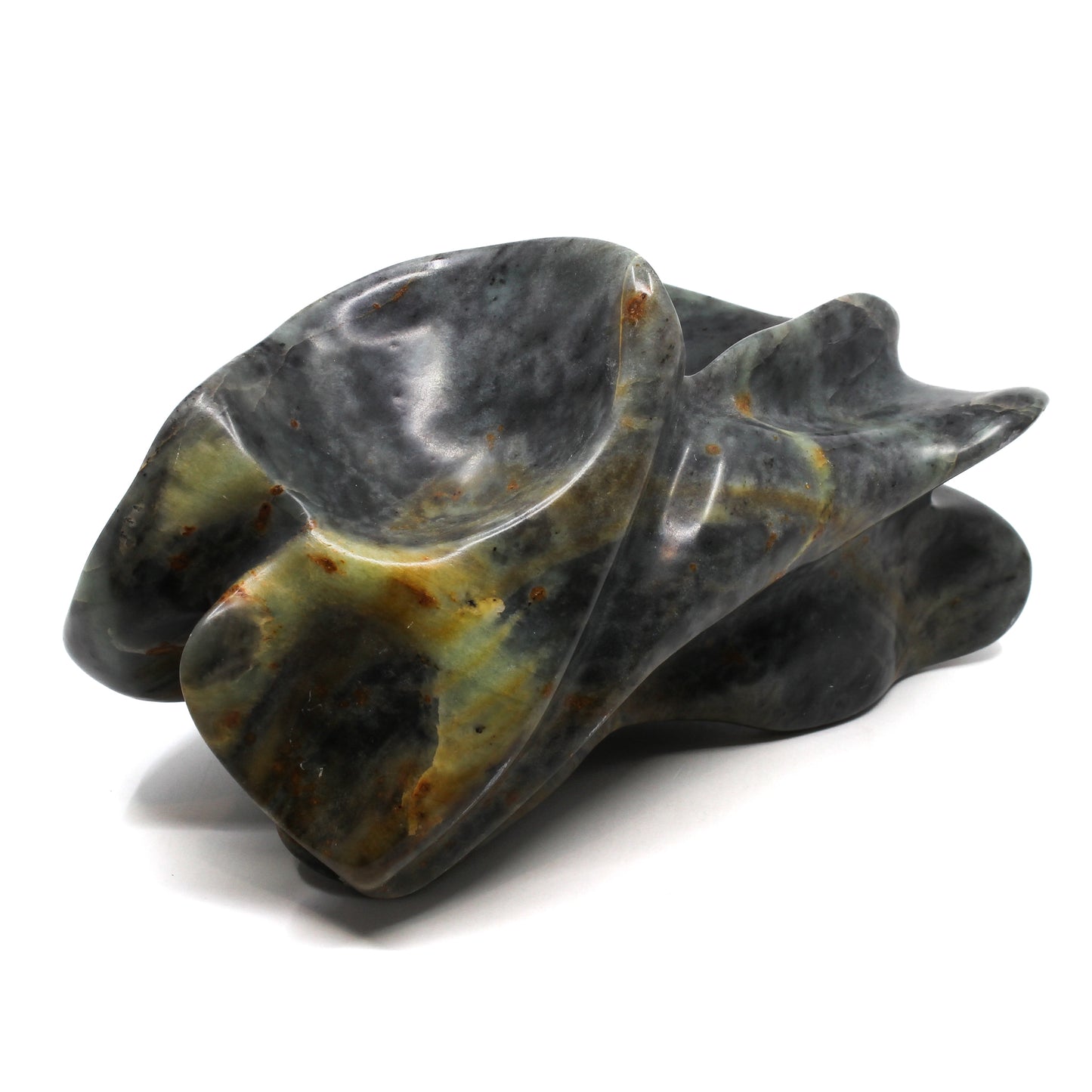 Abstract soapstone sculpture 