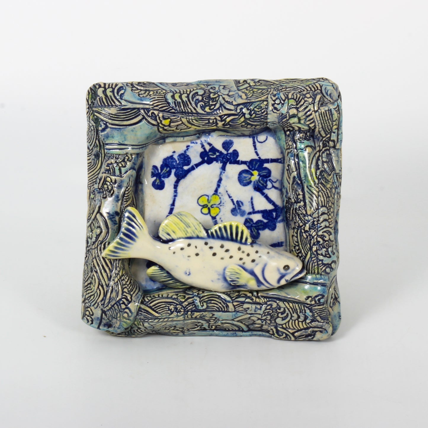 Solo Trout - Clay Sculpture