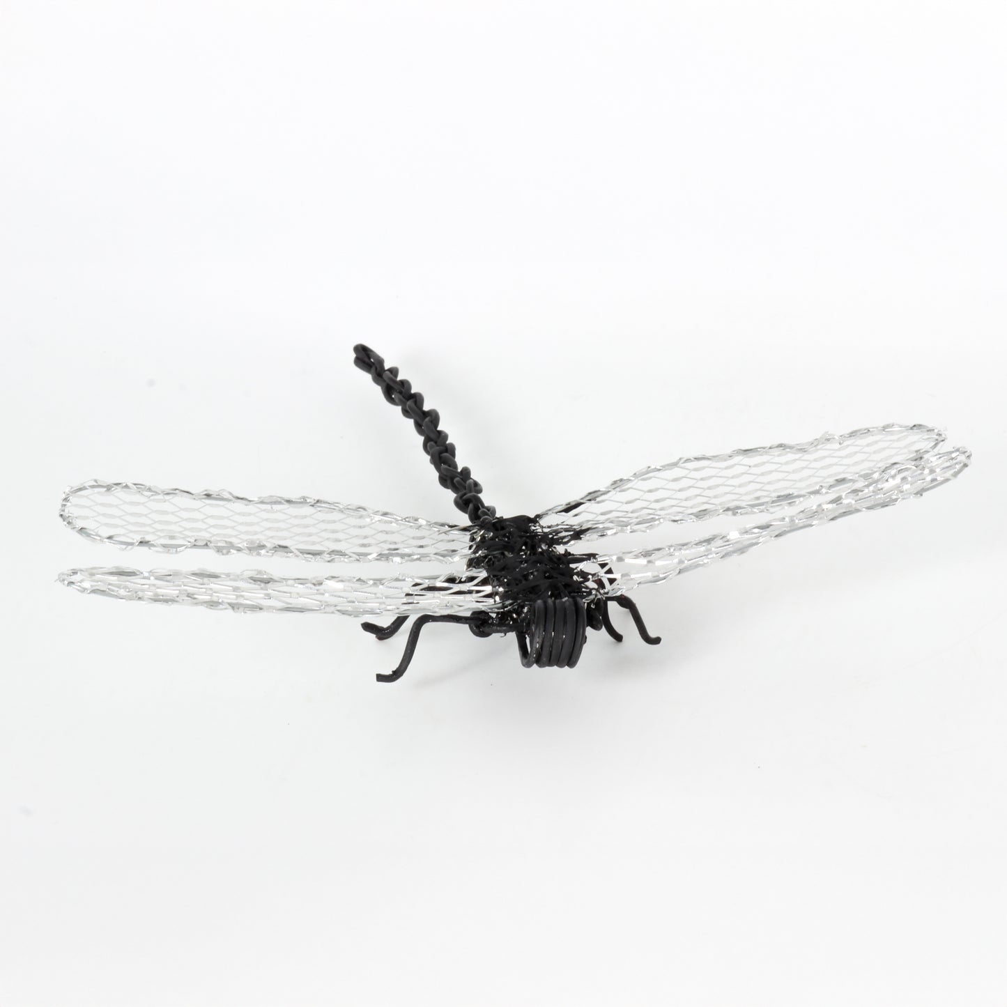 Wire sculpture of a dragonfly