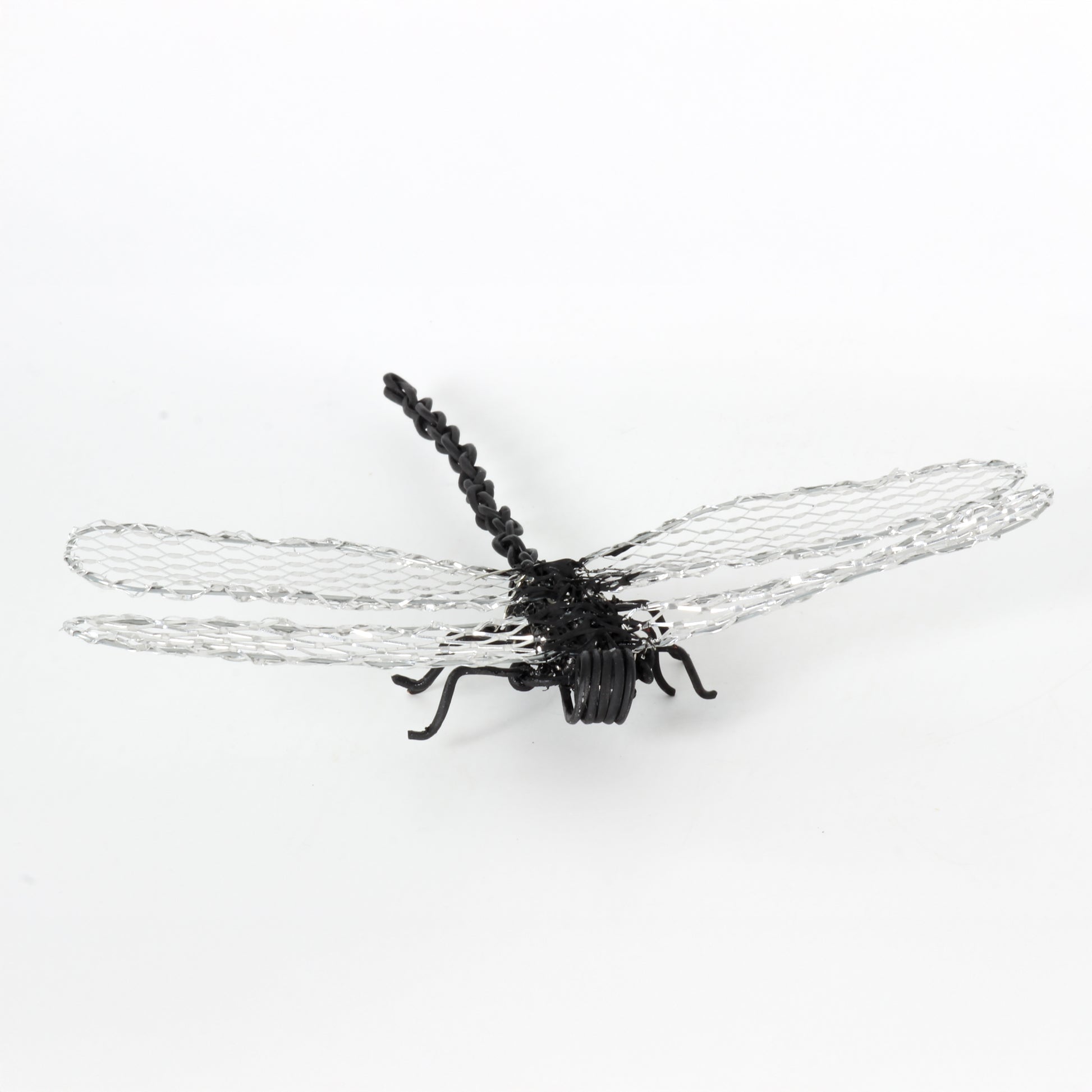 Wire sculpture of a dragonfly