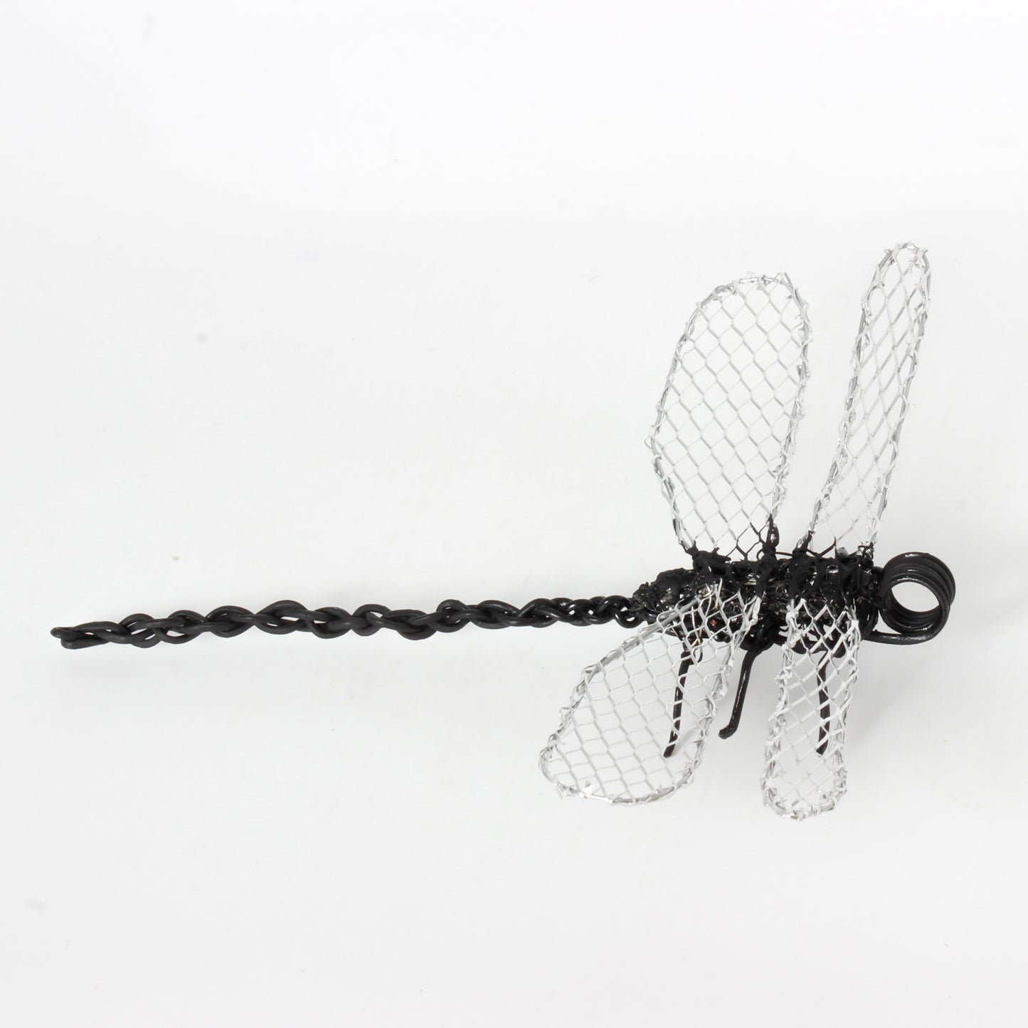 Wire sculpture of a dragonfly