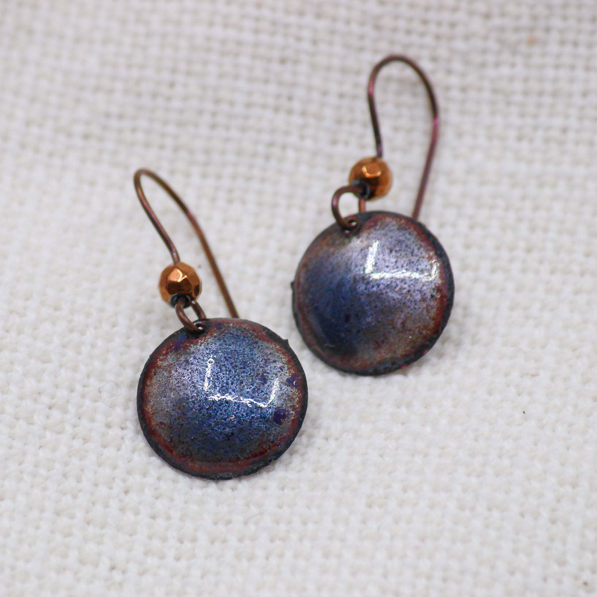 Blue earrings