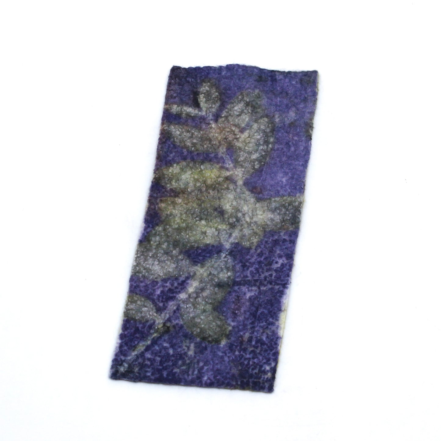 Plant Prints Bookmarks in Purple