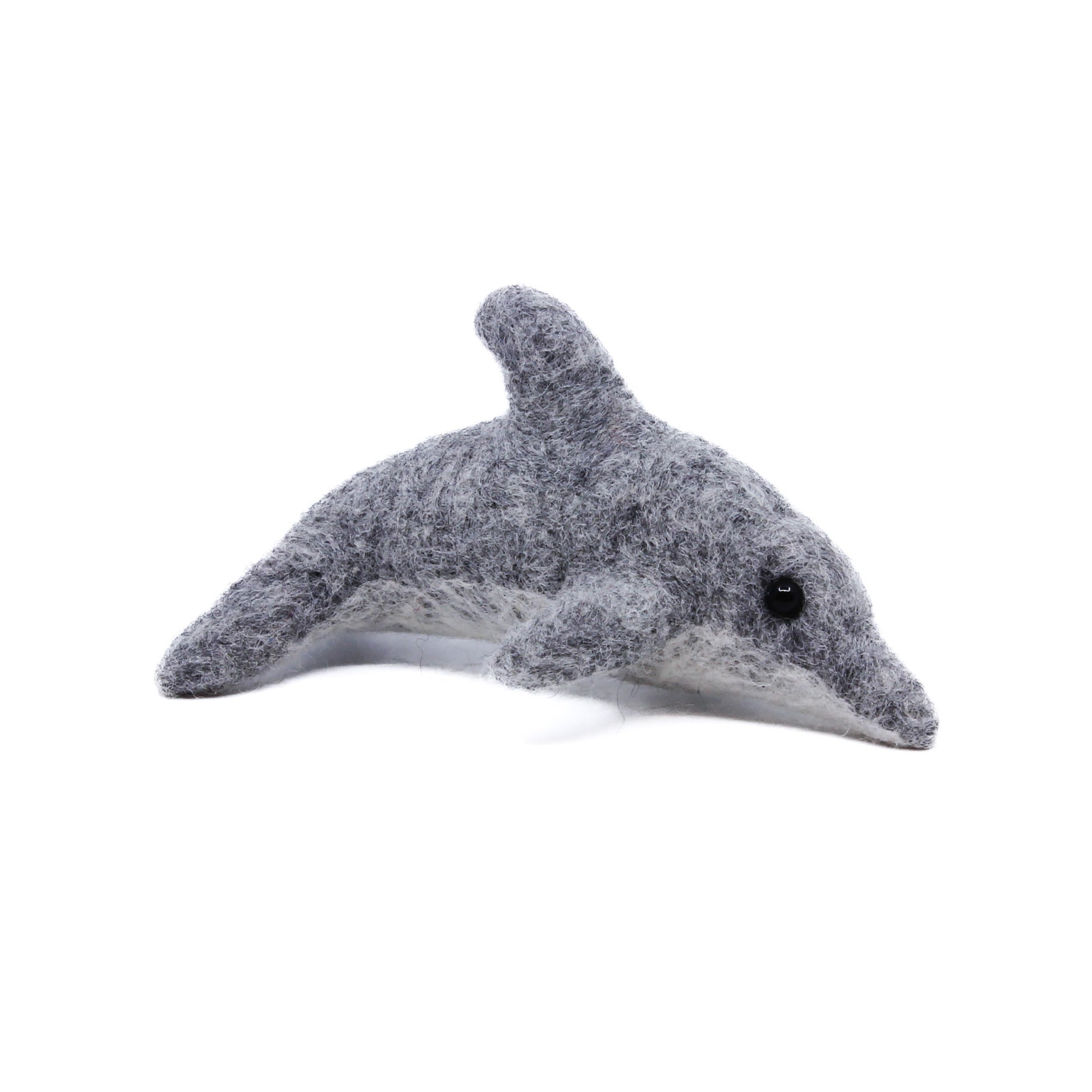 felted dolphin