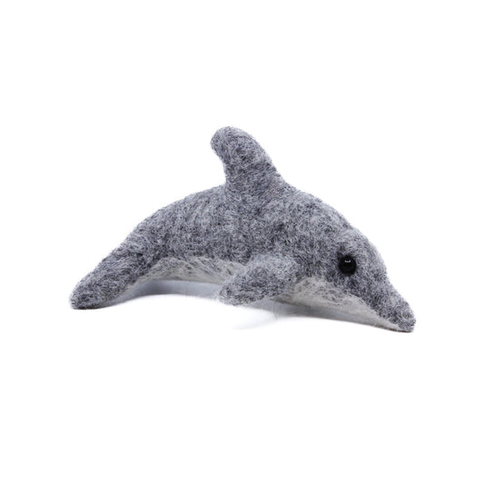 felted dolphin
