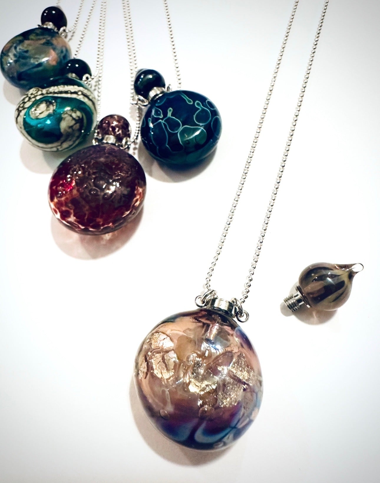 Memory Keepers - Glass Bottle Necklaces