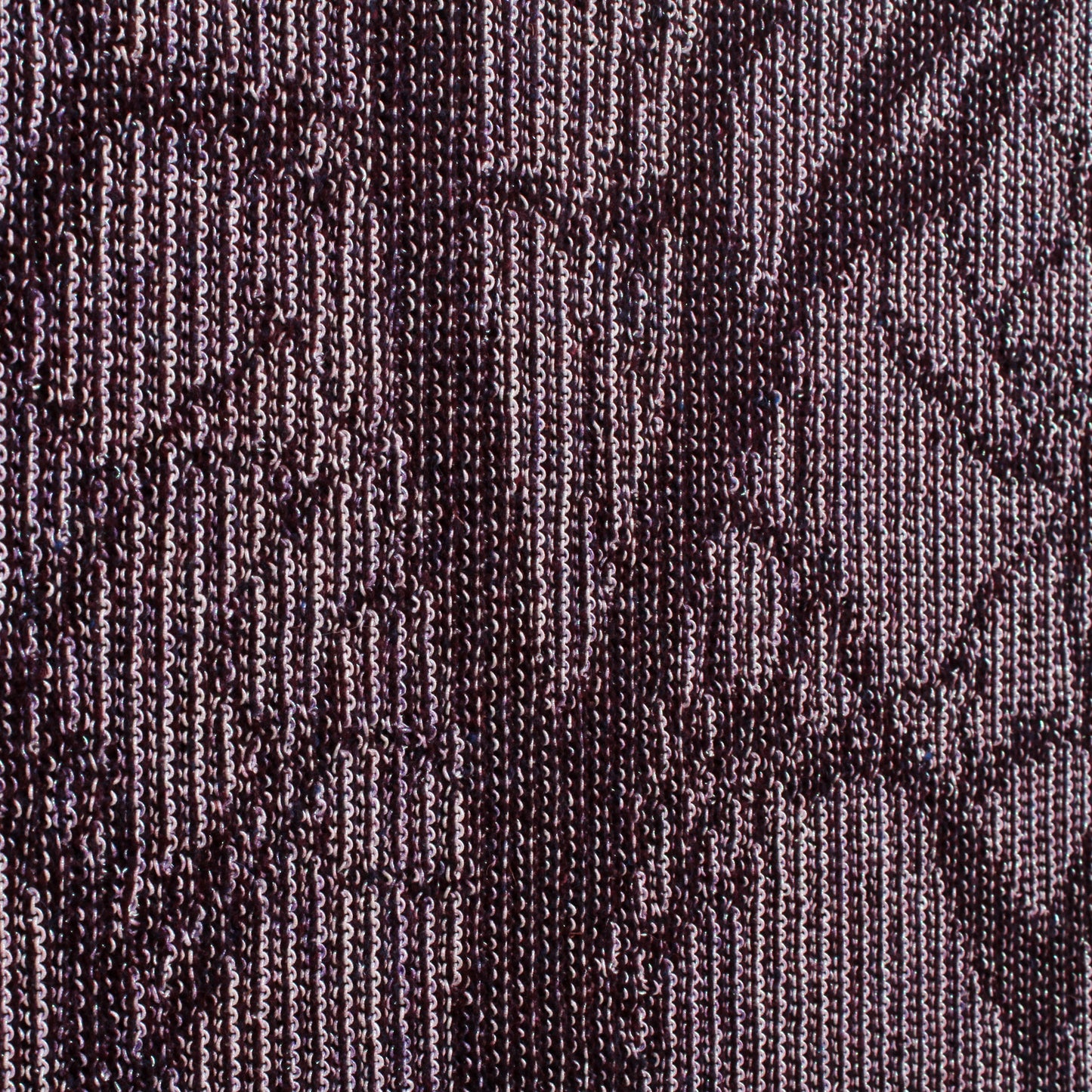 Detail shot of binary knitting
