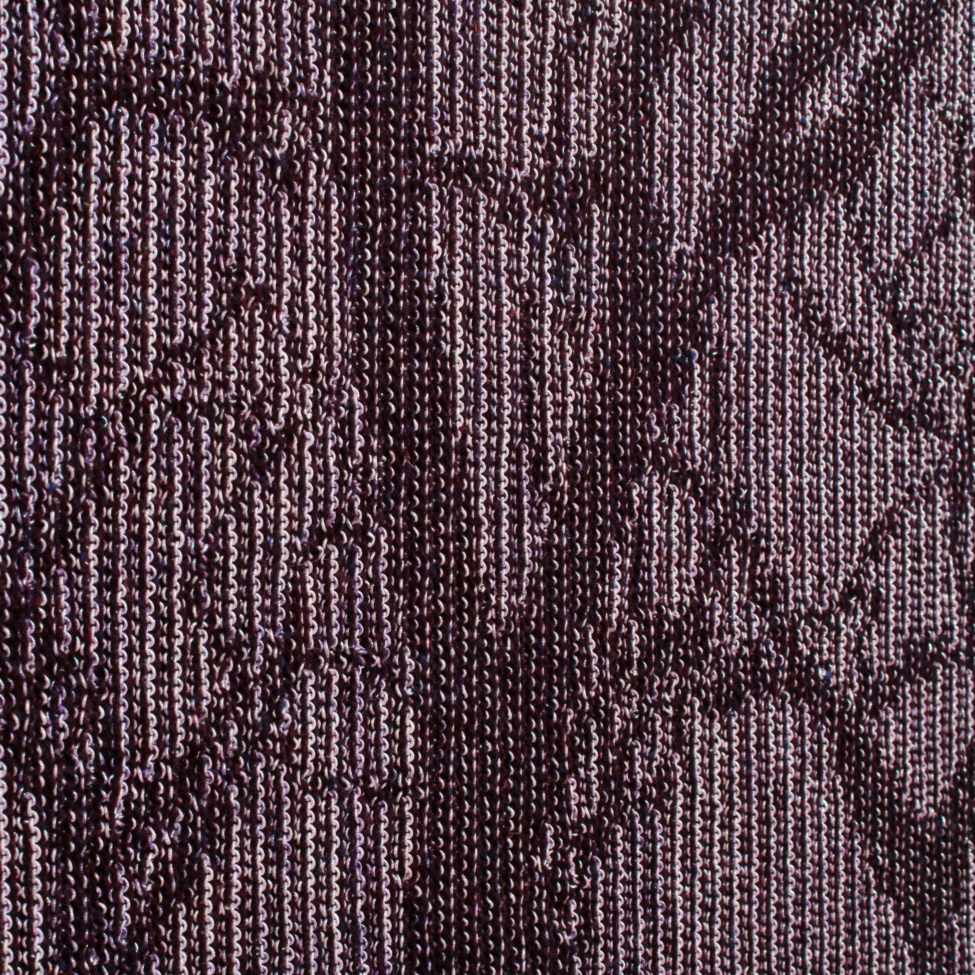 Detail shot of binary knitting