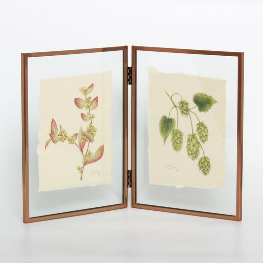 Snowberry & Hops Diptych