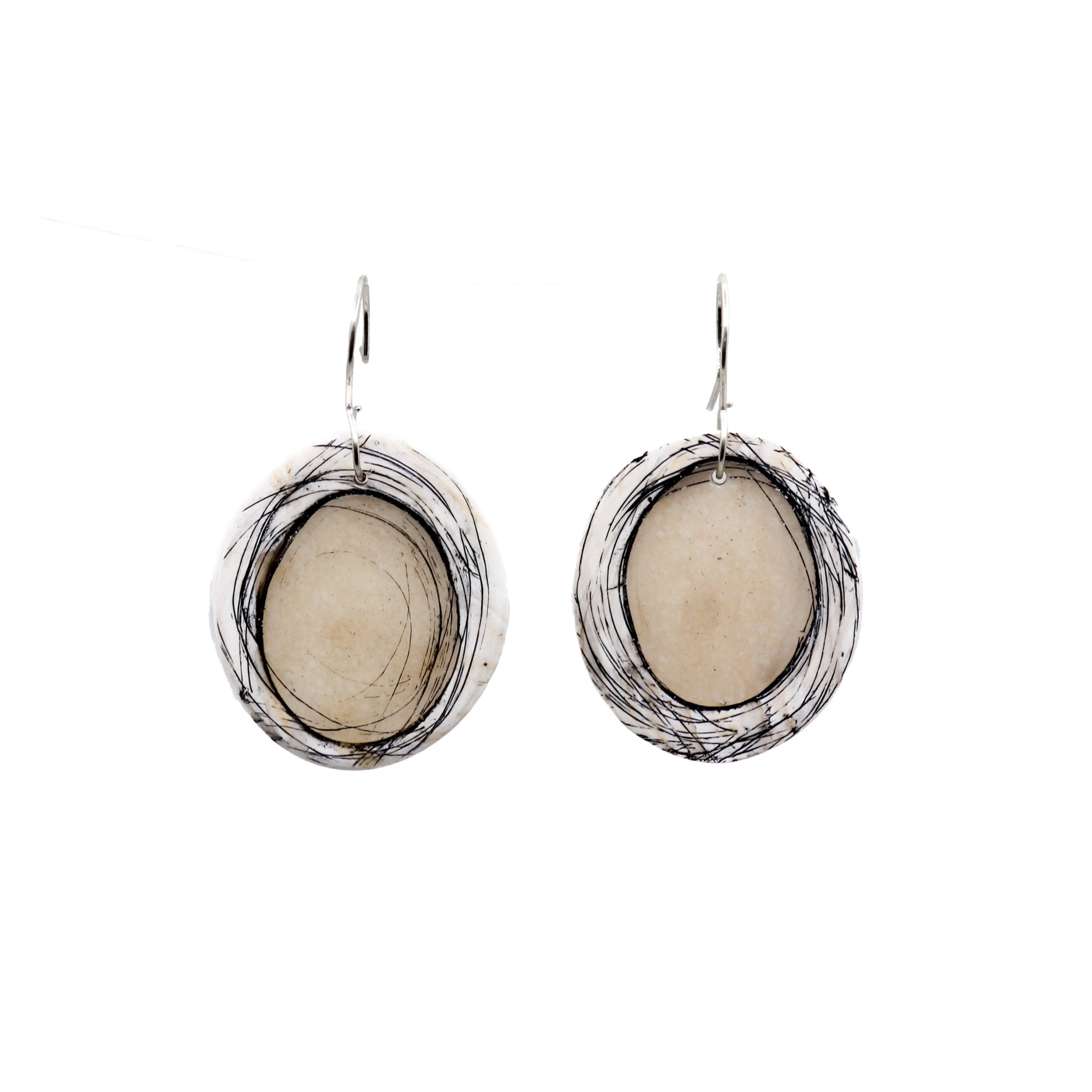 Polymer clay earrings