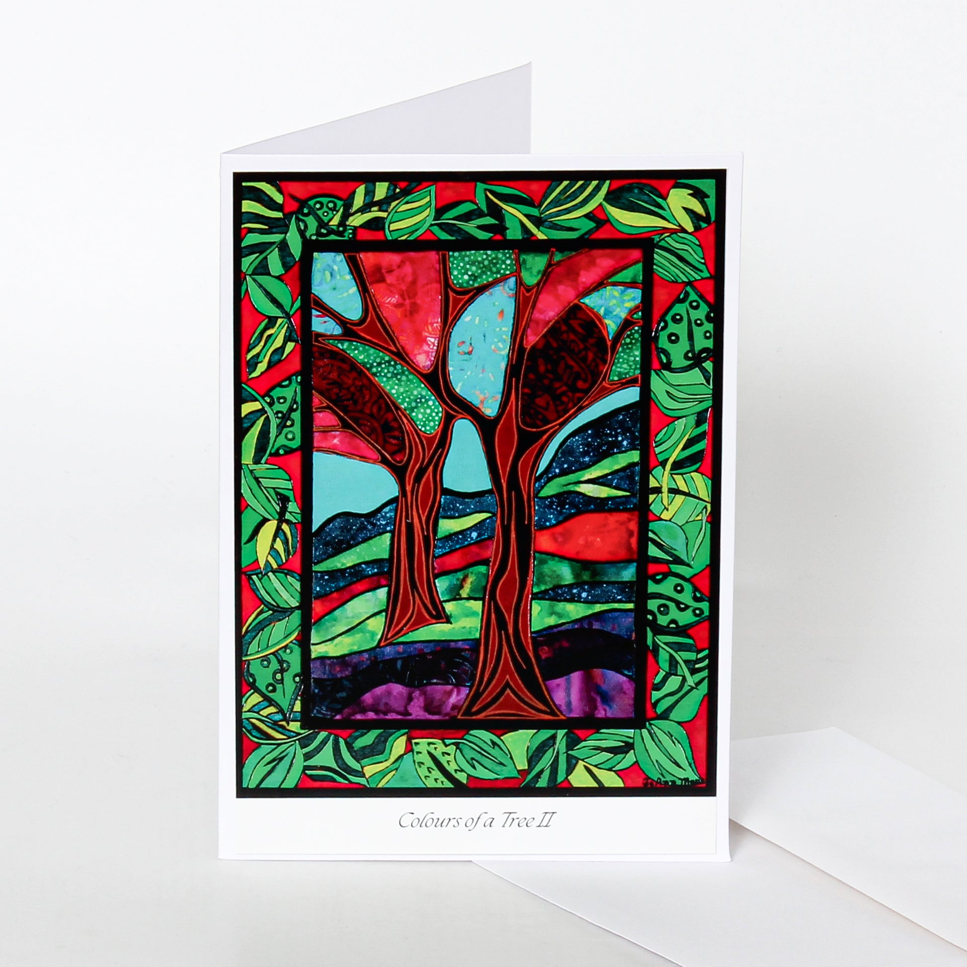 Art card of trees