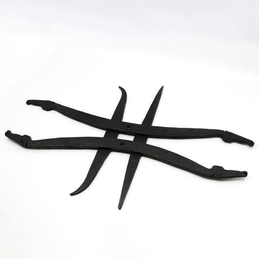 Abstract iron wall hanging