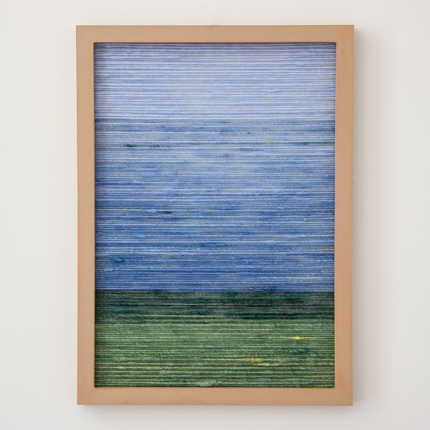 Yarn Painting 6 - Hand-spun wall hanging