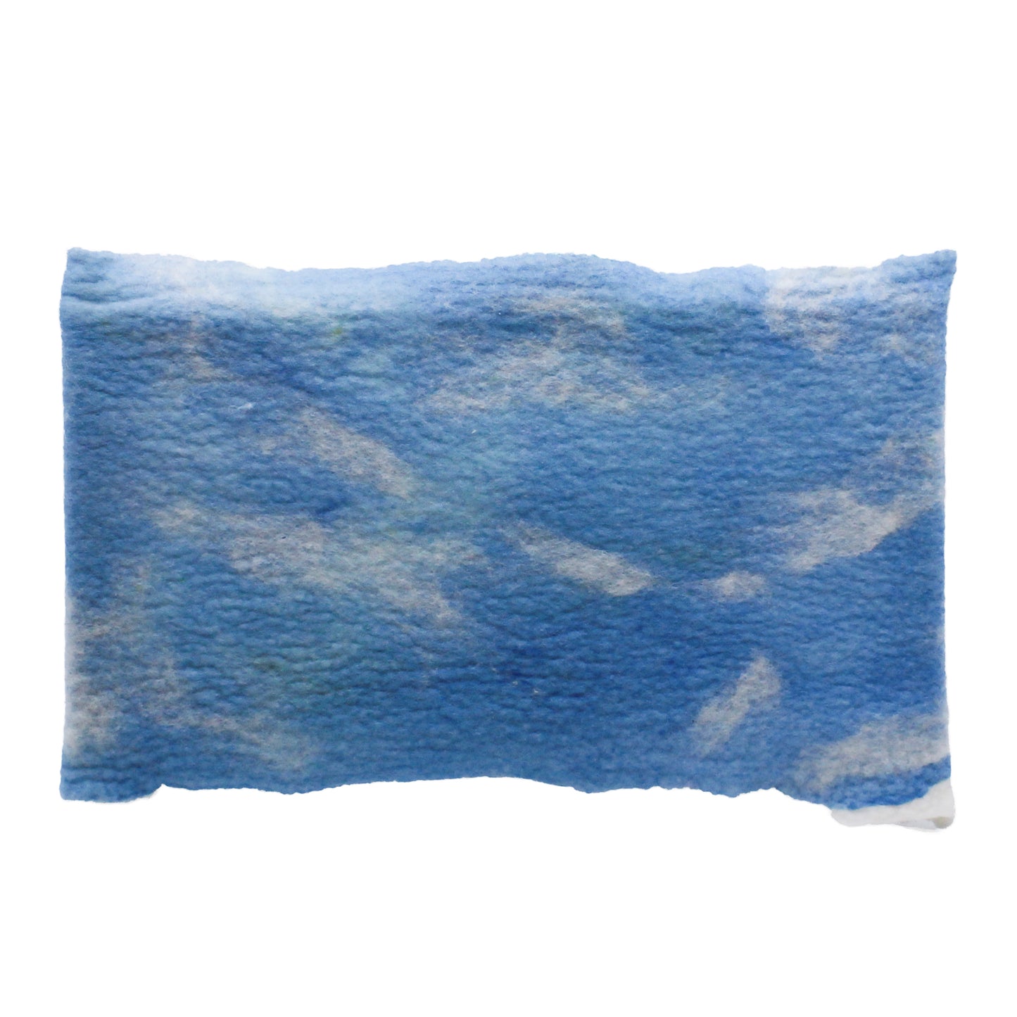 Sky felted wall hanging