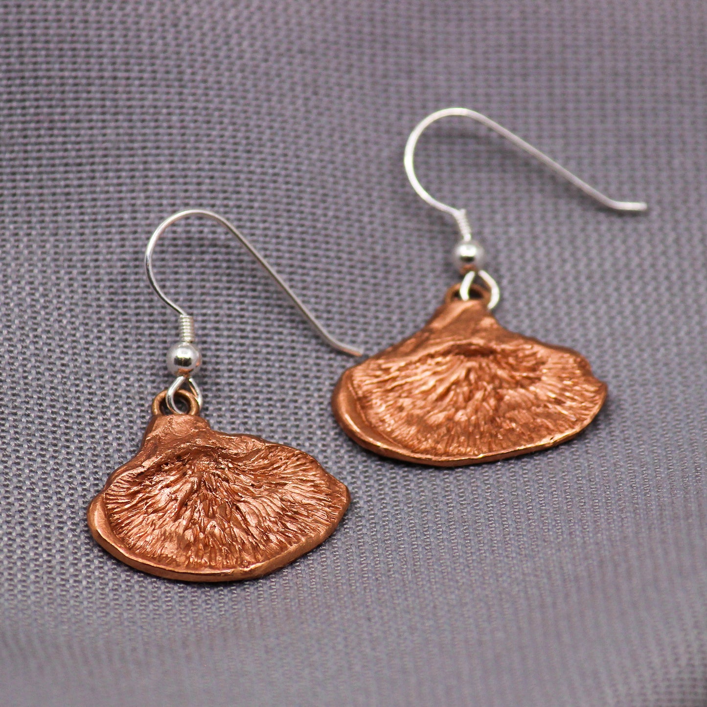 copper earrings