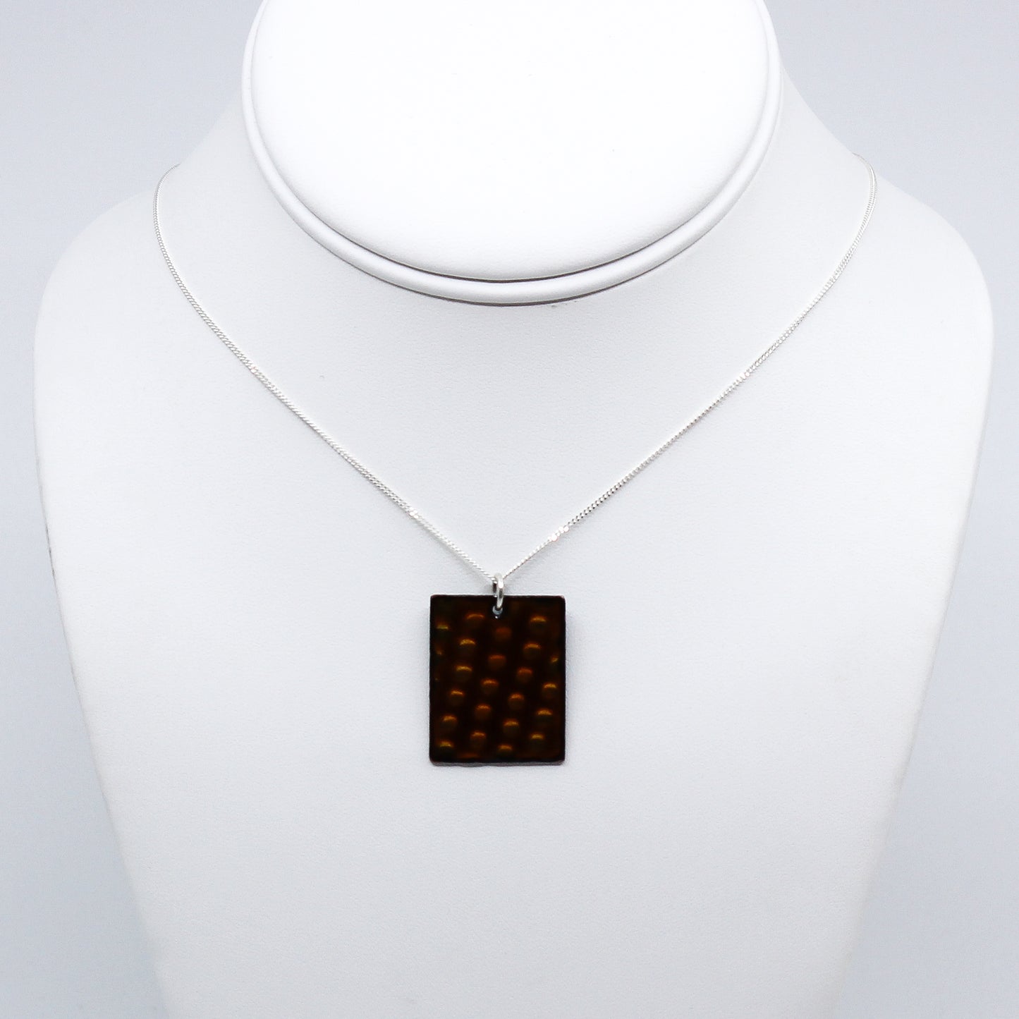 Enamel necklace