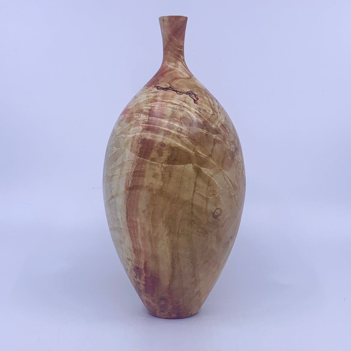 Turned bud vase