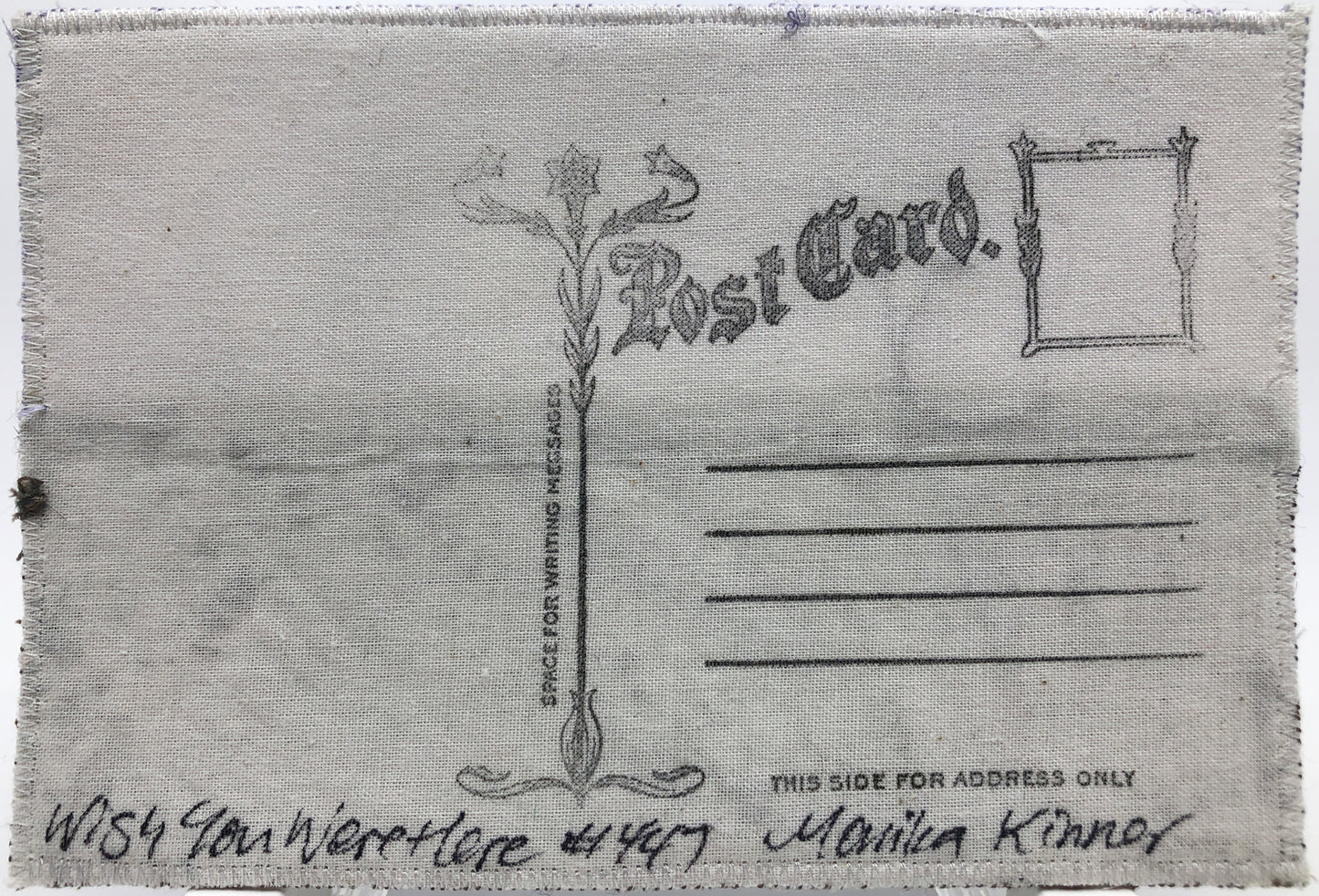 Wish You Were Here postcard