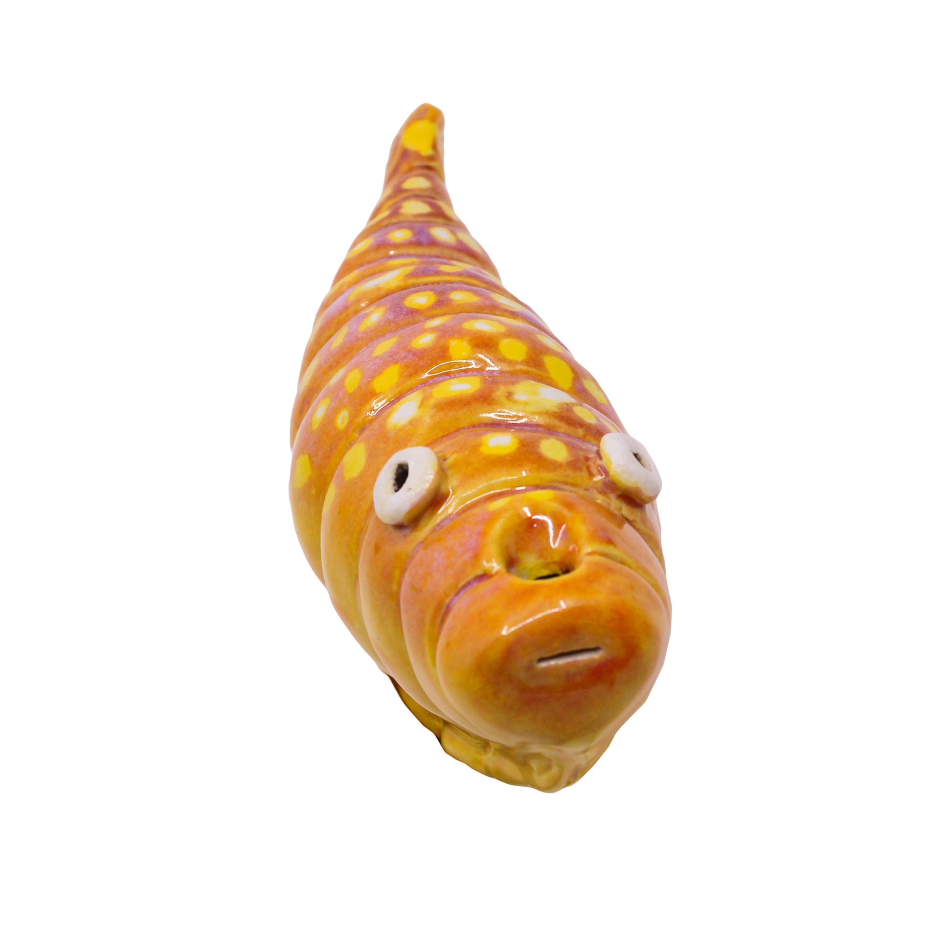 Orange fish creature