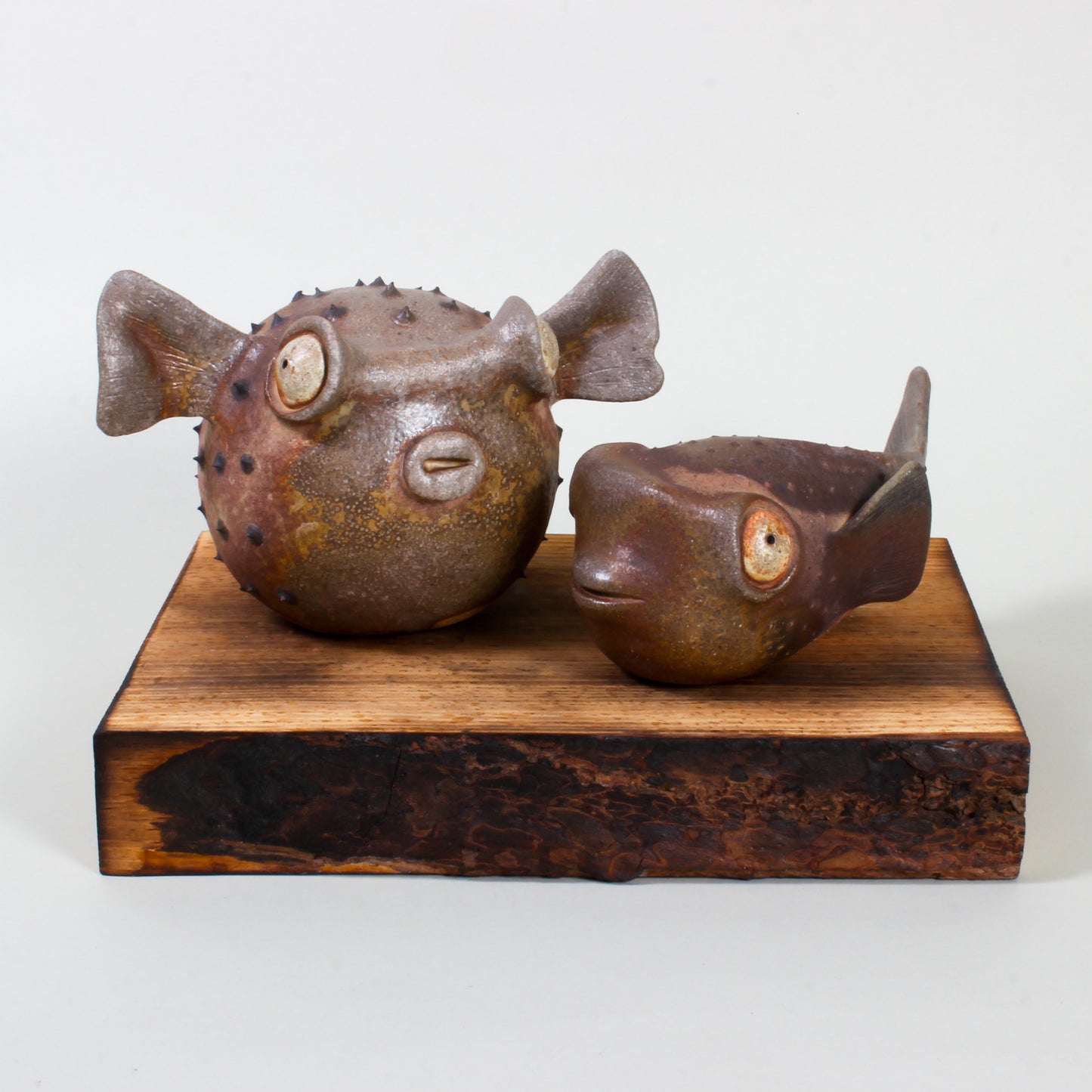 Fight or Flight - Clay sculpture