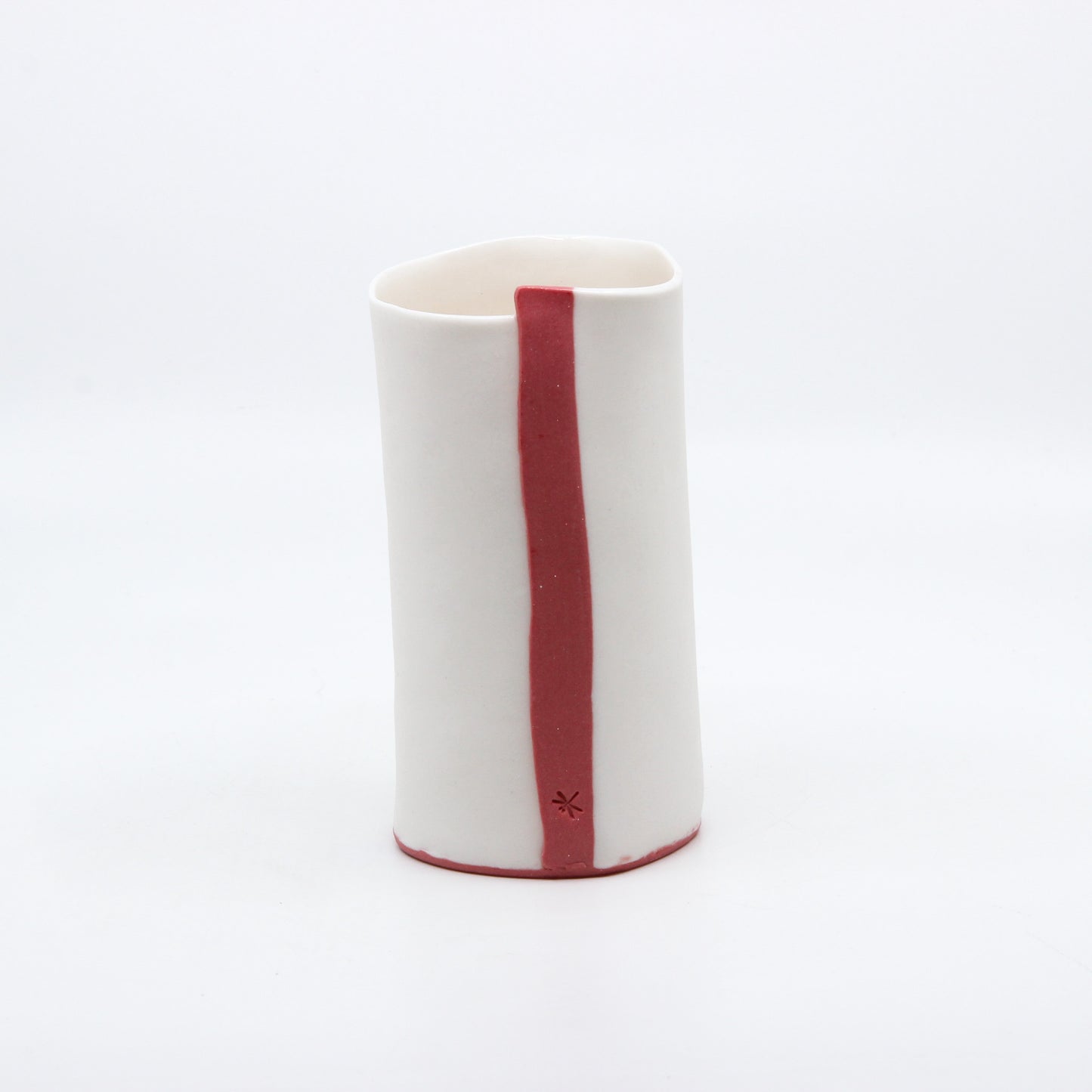 Red Stripe Tall Tumbler