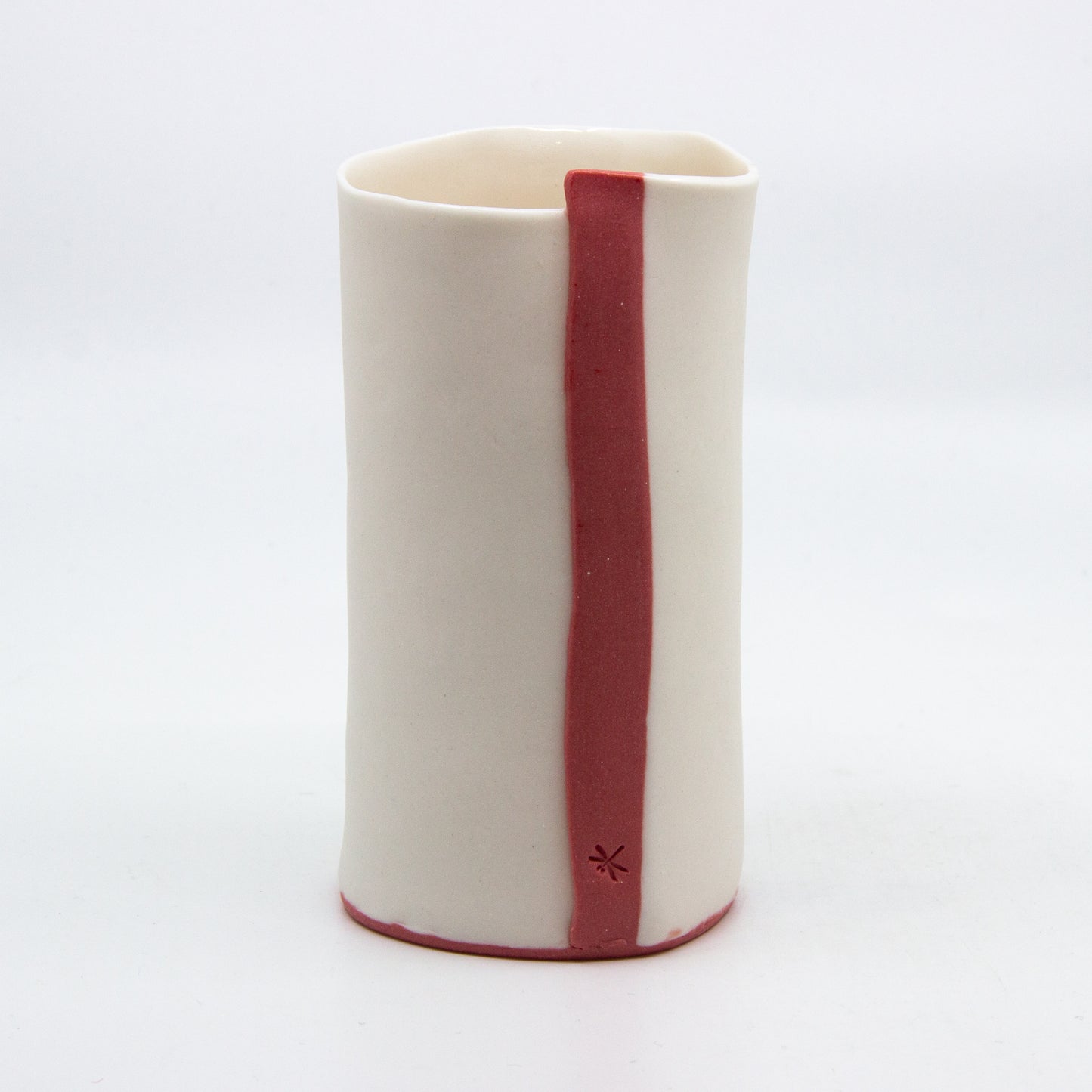 Red Stripe Tall Tumbler