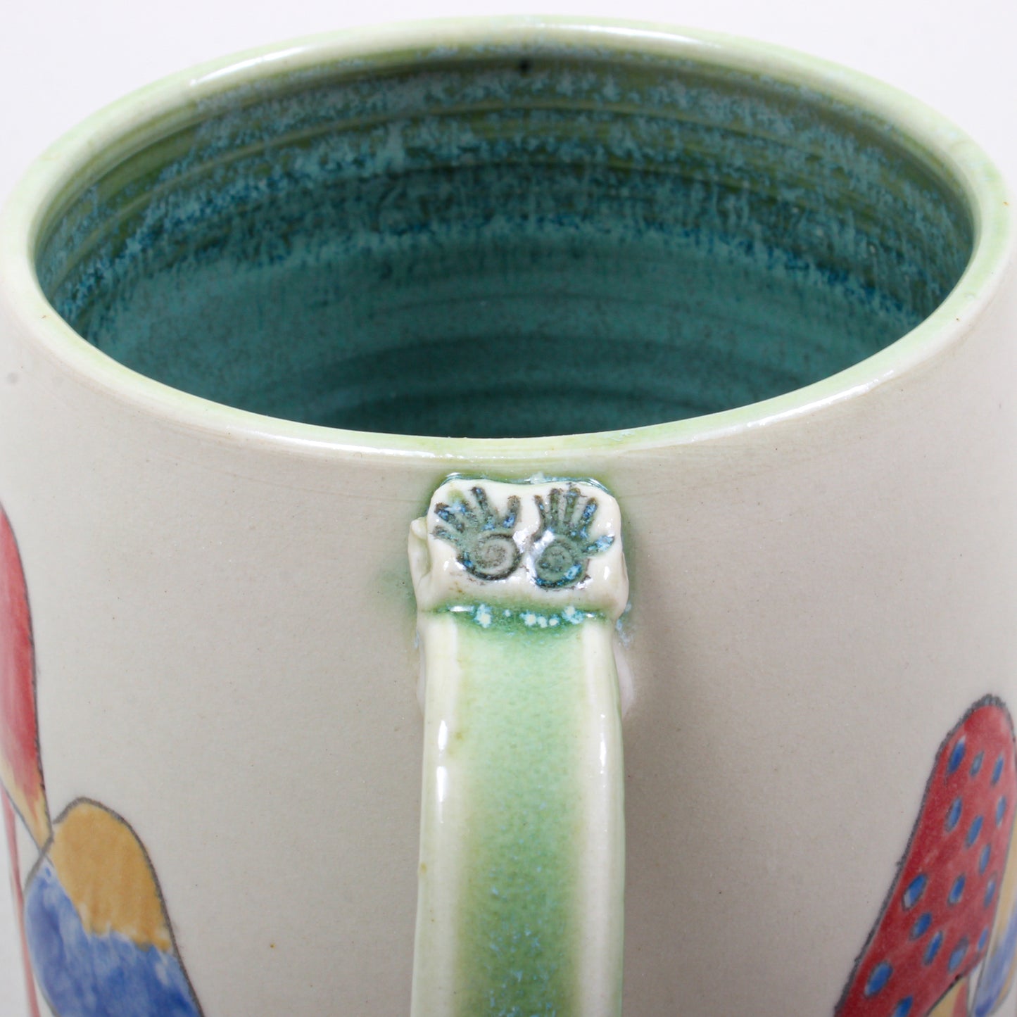 Mushroom Mug 088 - Porcelain mug