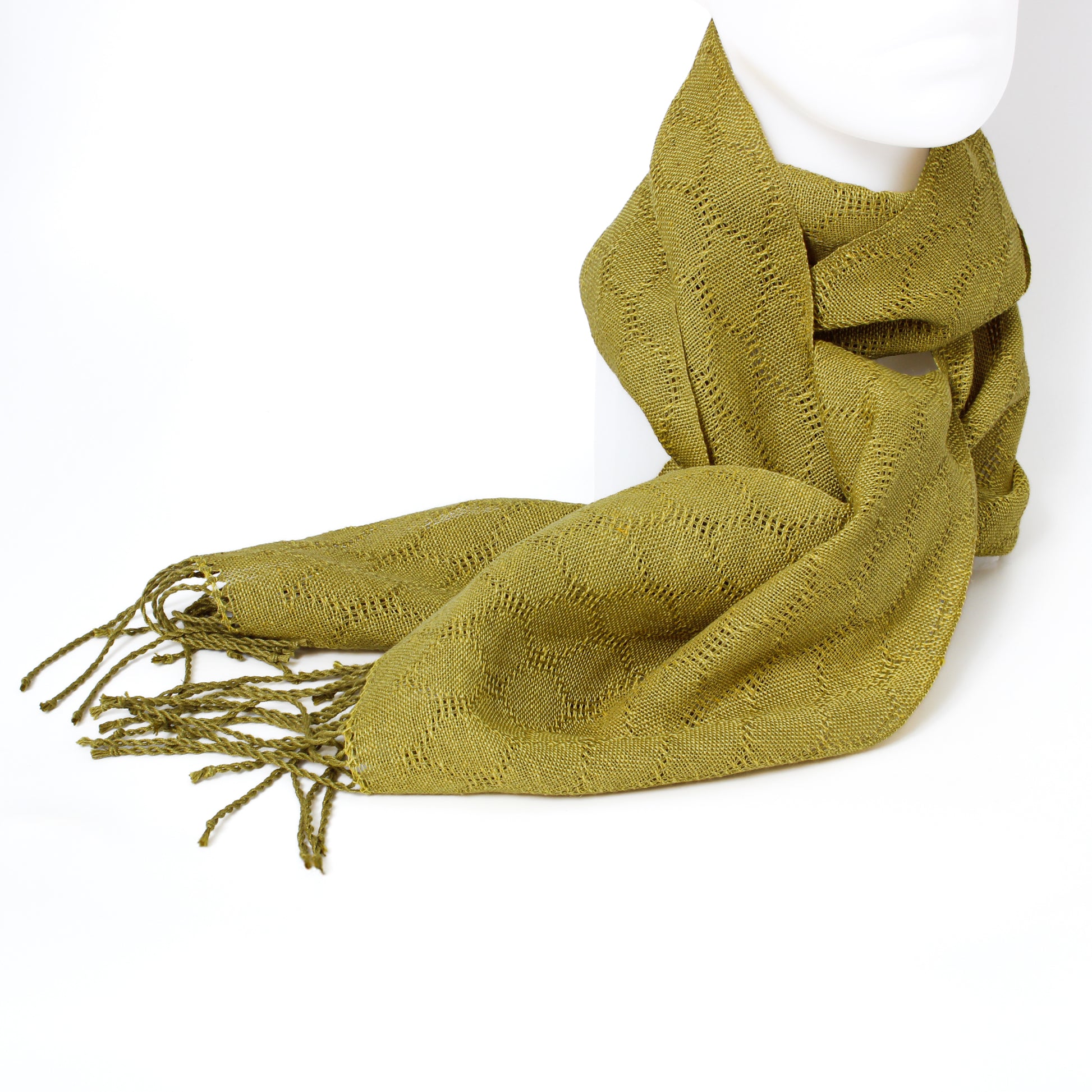 Chartreuse scarf