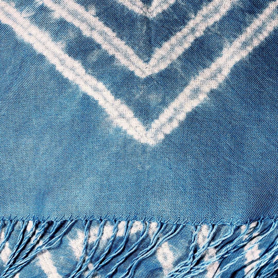 Indigo shawl