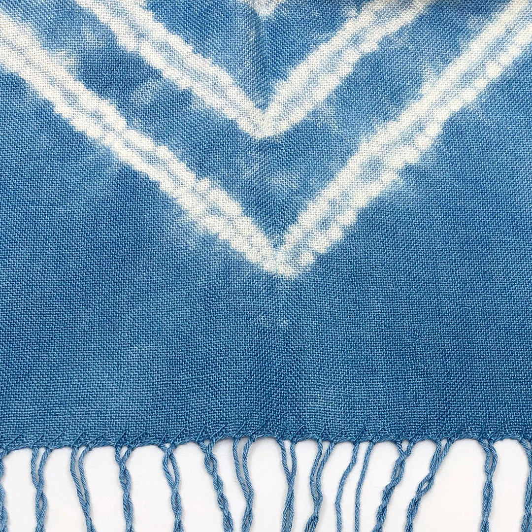 Indigo shawl