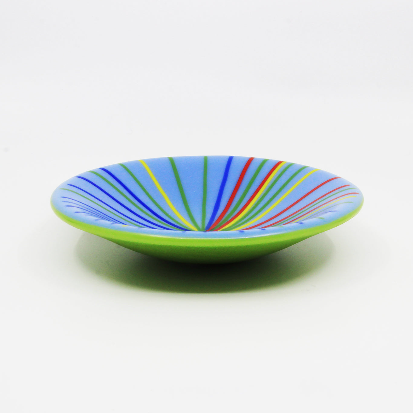 Starburst glass bowl