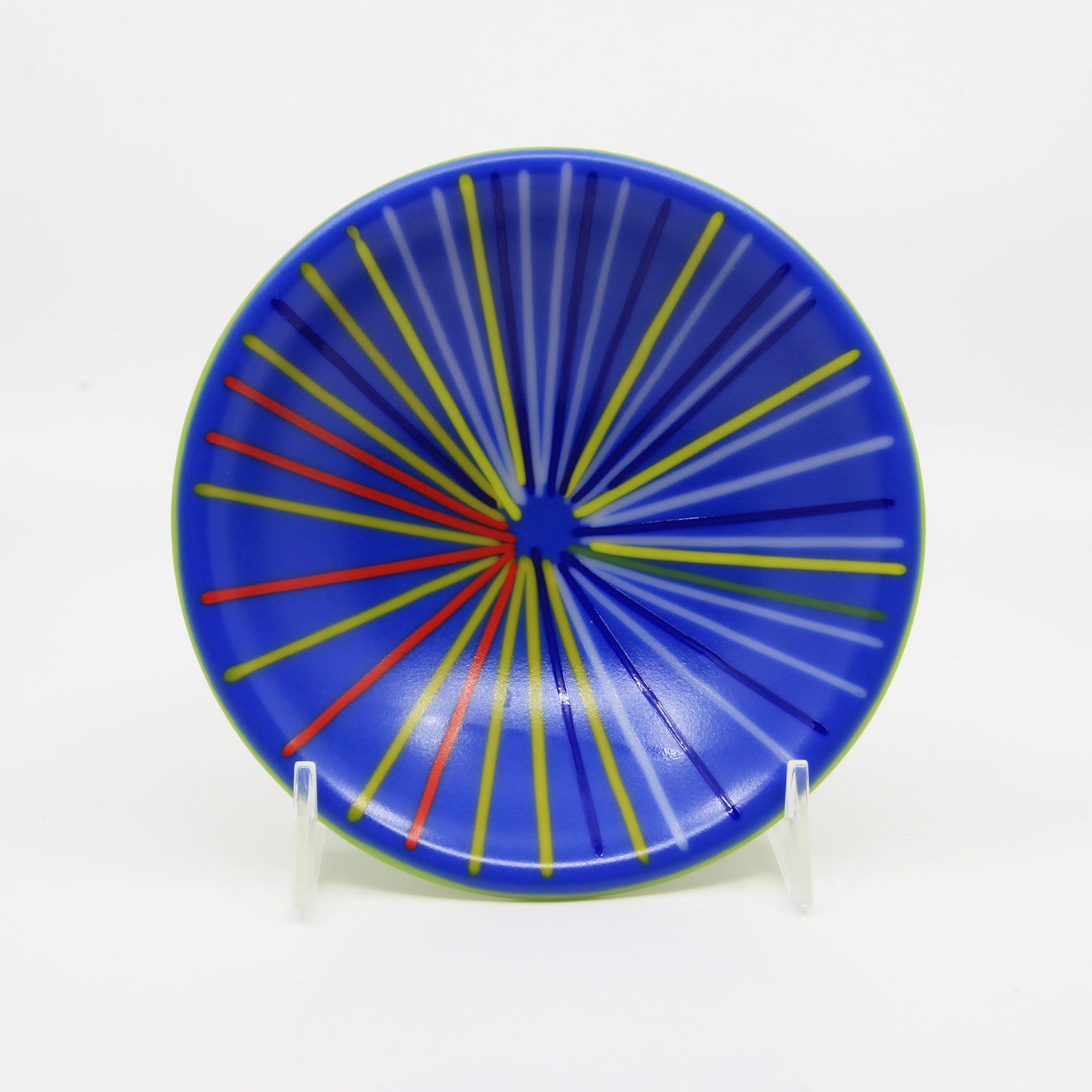 Starburst glass bowl