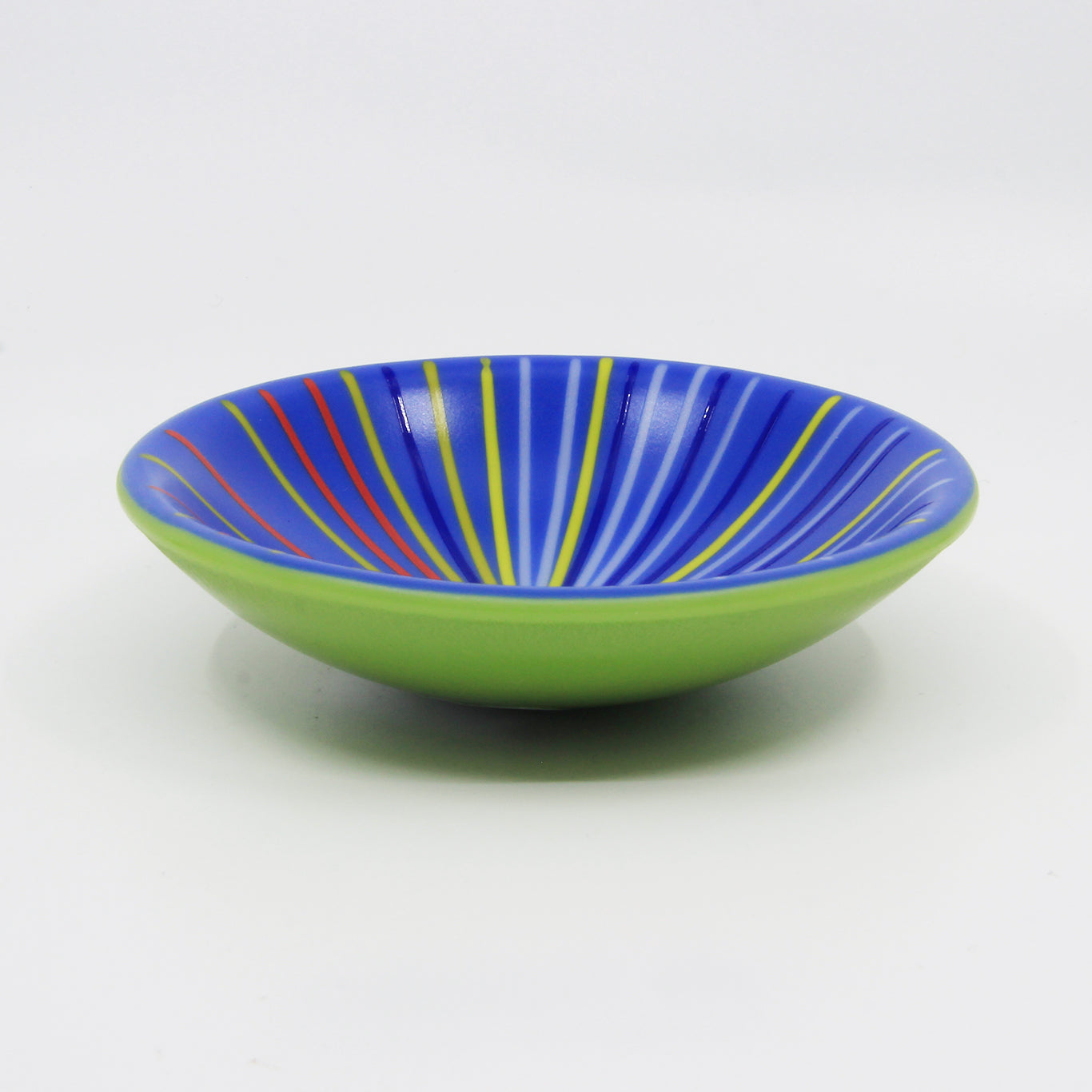 Starburst glass bowl