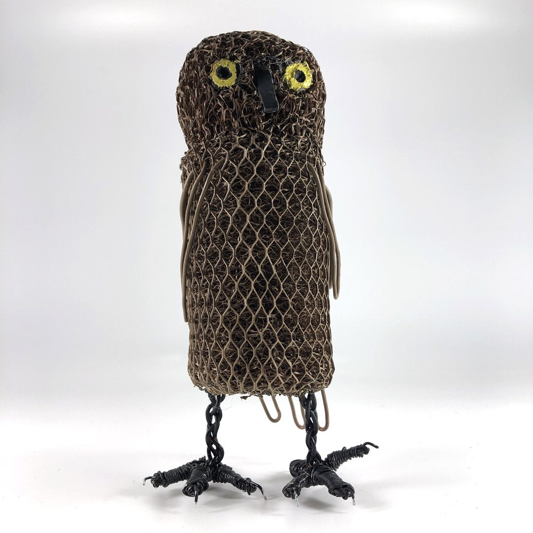 Burrowing Owls - Wire Sculptures