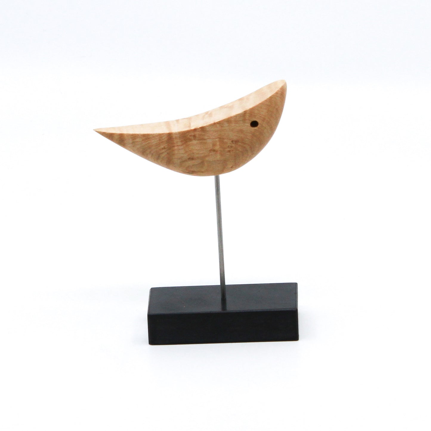 Light brown abstract bird on stand