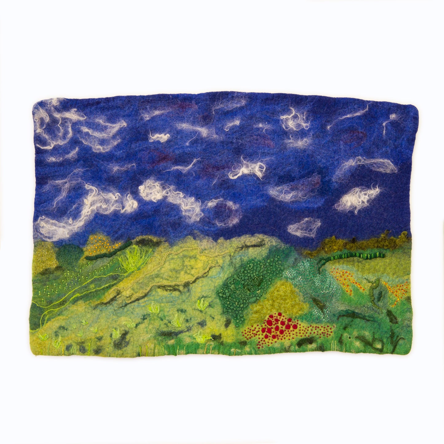 Felted landscape