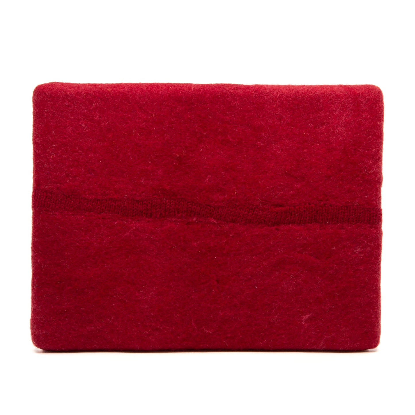 Minimalist red wall hanging