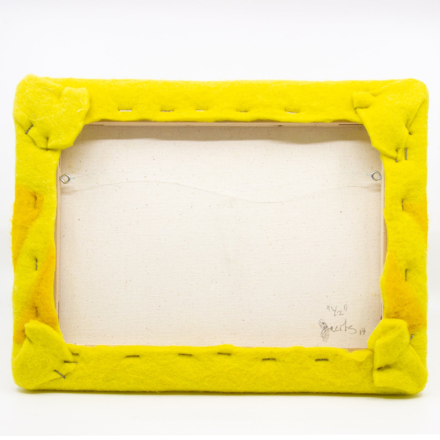 Back of Y2, stretched on canvas