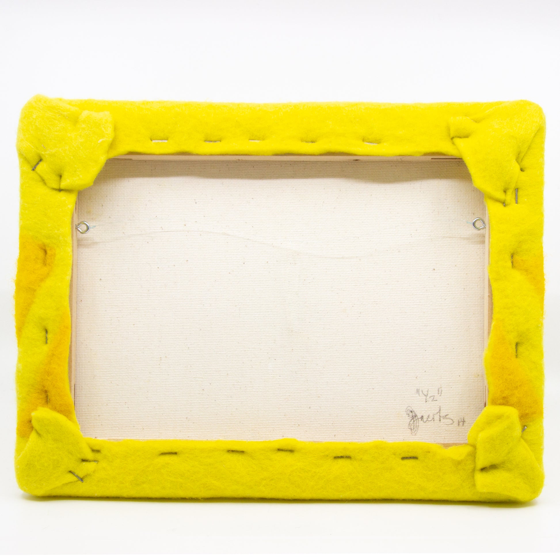 Back of Y2, stretched on canvas