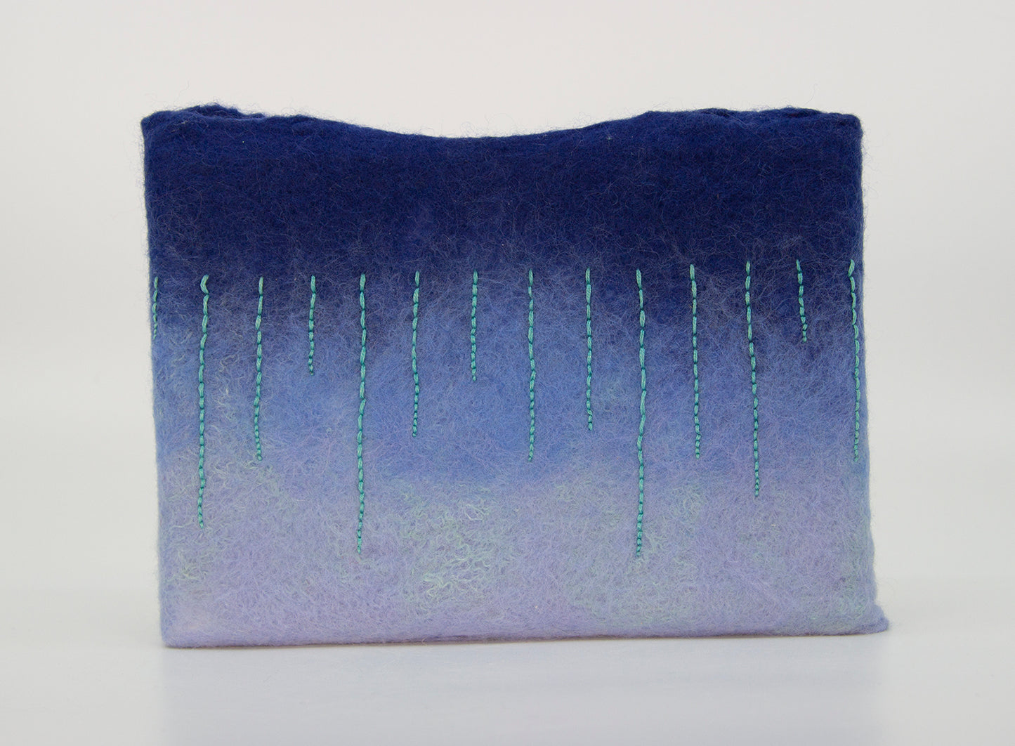 Rain - Embroidered wall hanging