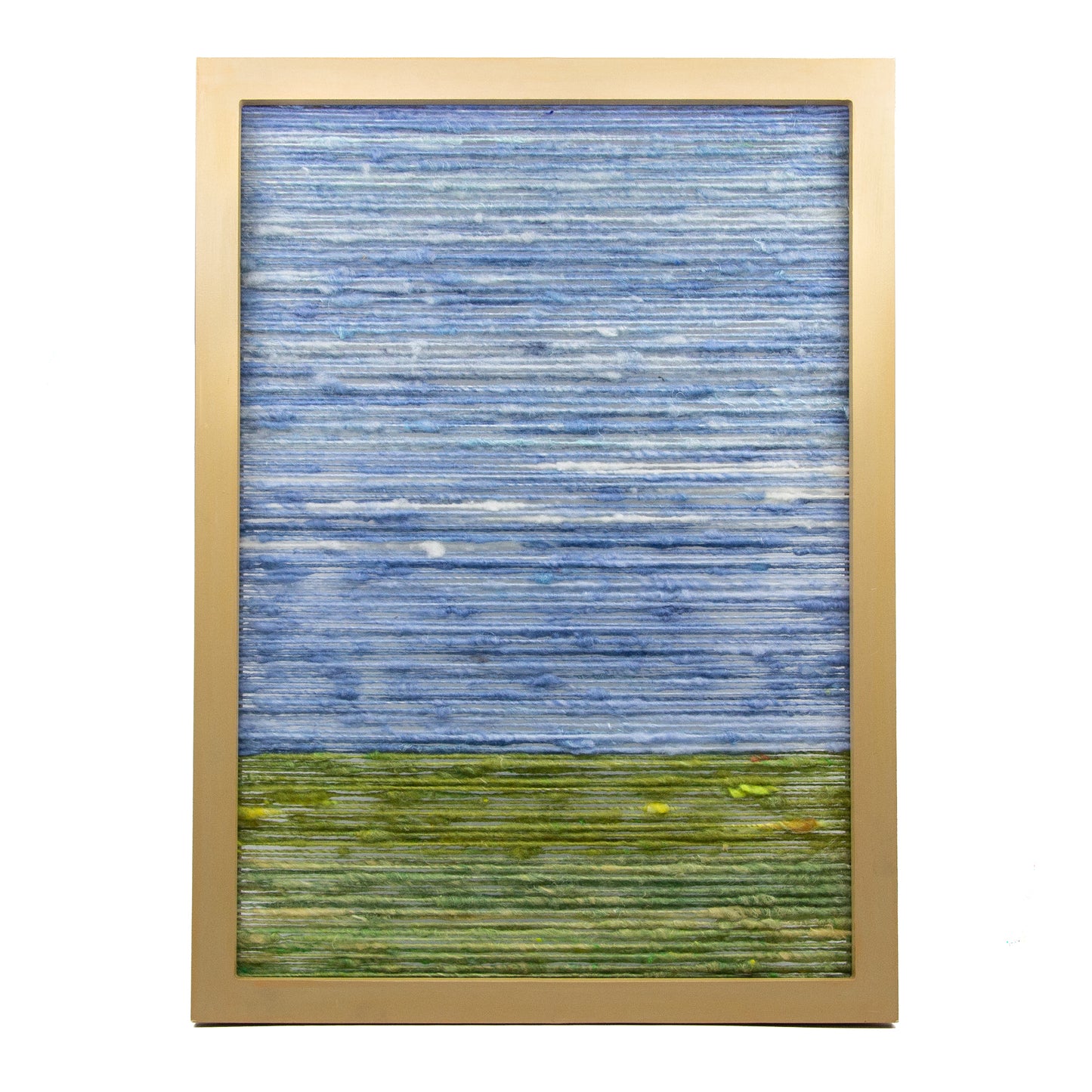 Yarn Painting 5 - Hand-spun wall hanging