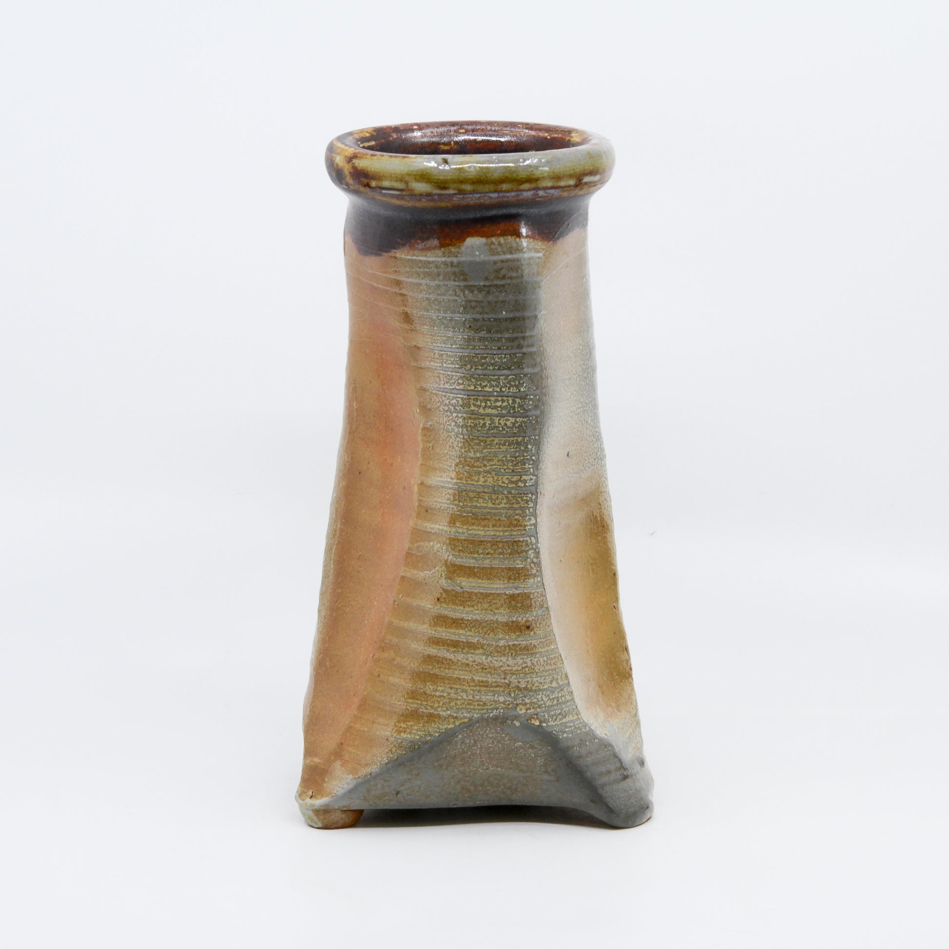 Tall square vase
