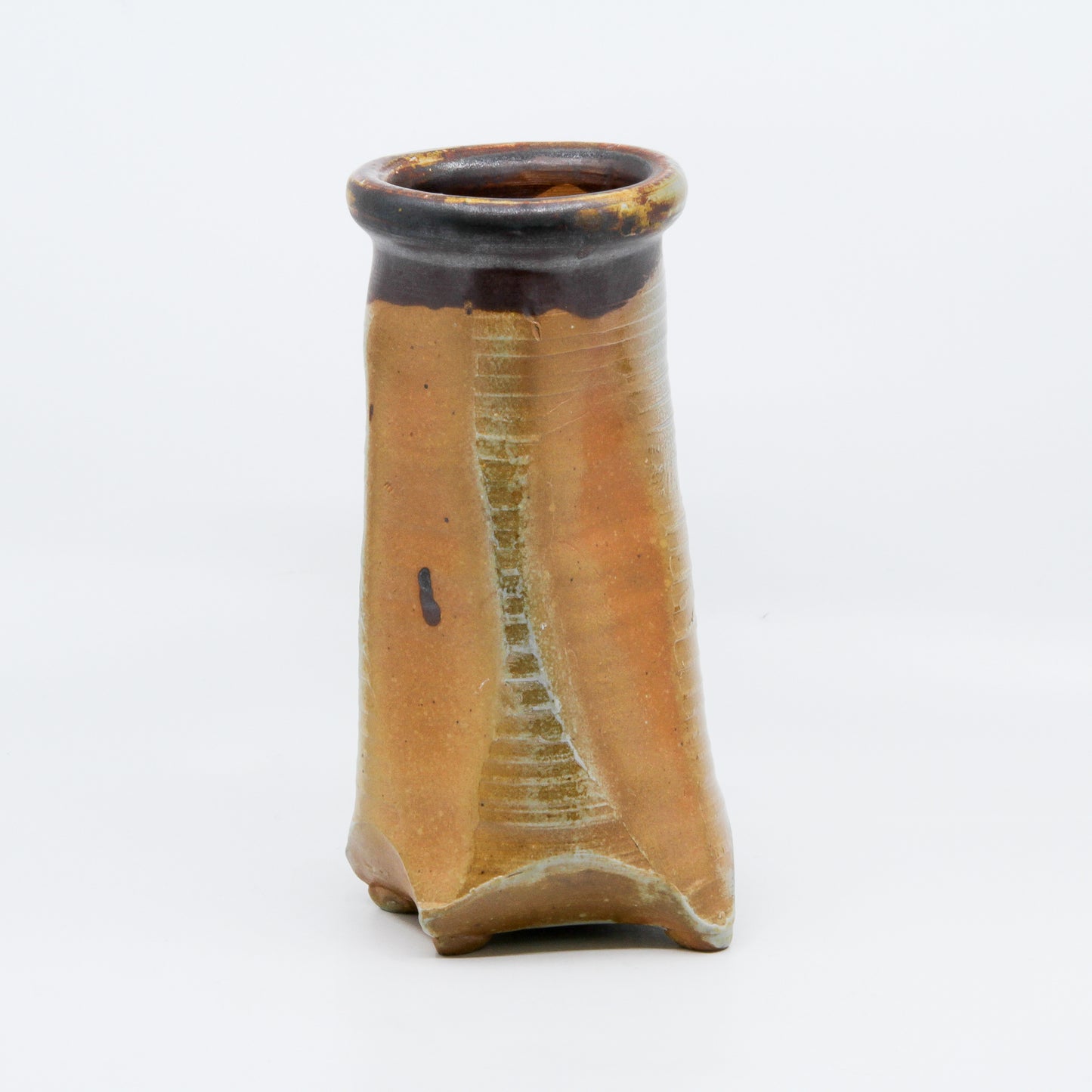 Tall square vase